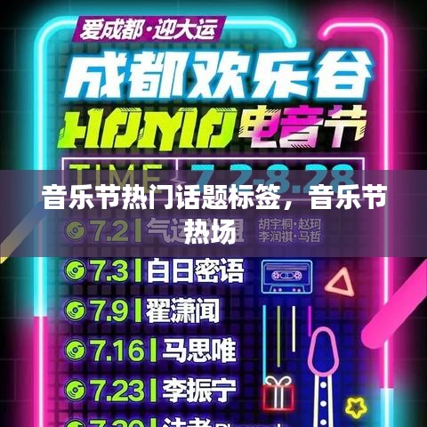 音乐节热门话题标签,音乐节热场