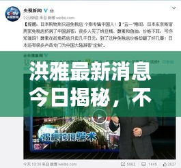 洪雅最新消息今日揭秘,不容错过的热点新闻!